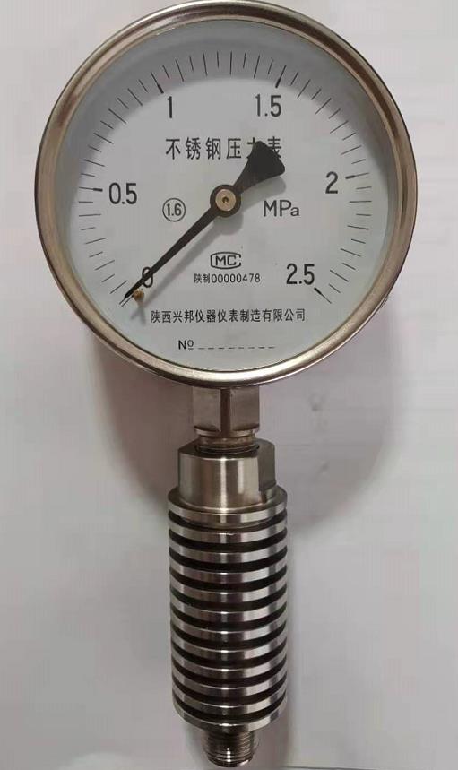耐溫壓力表YTW-60/100/150,1.6級，-0.1-0-100MPA